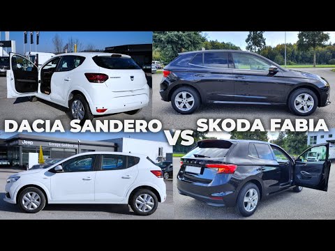Dacia Sandero Vs Skoda Fabia 2022