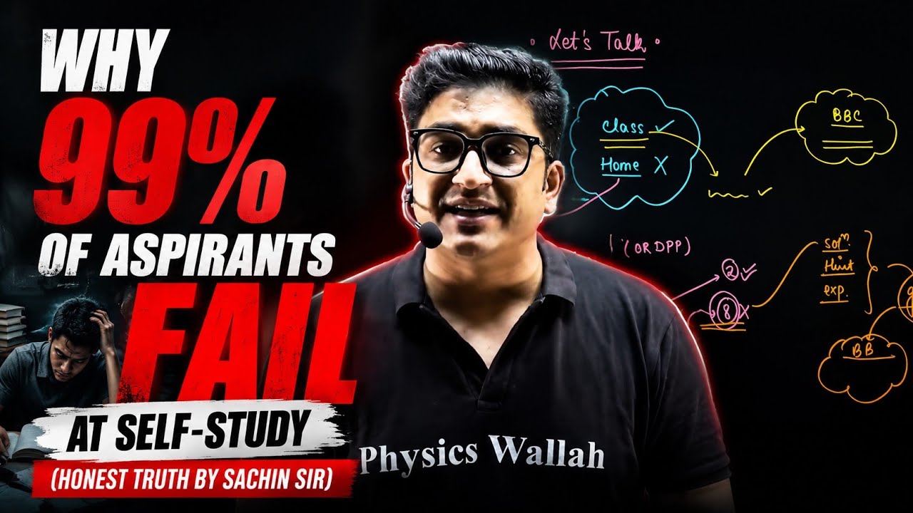 IIT Selection — Sachin Sir's Honest Warning ⚠️" `Air -1 Strategy || IIT JEE | Sachin Sir Motivation