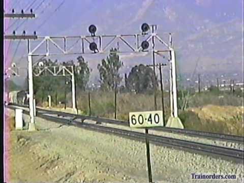Classic Railroad Series 21 - SP at Redlands, CA 1988