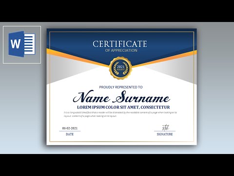 Microsoft Word Logo Design Tutorial How to make logo design in MS Word