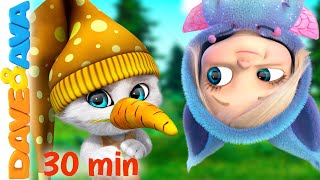 😼 Little Bunny Foo Foo and More Nursery Rhymes and Kids Songs | Dave and Ava 😼