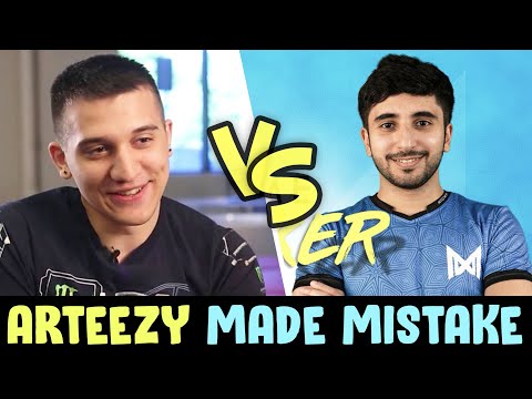 Arteezy MADE A MISTAKE — picked Kunkka vs Nigma.Attacker