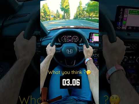 Thumbnail for 2023 Honda Accord hybrid 0 - 60 test .. 8 sec ? #honda #accord #hybrid #2023 #0to60 #test #review by Honda Accord
