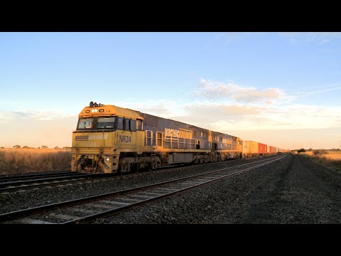 3AM5 Pacific National Container Freight Train (19/5/2021) - PoathTV Australian Railways