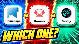 Homepage vs Homarr vs Dashy: Best Homelab Dashboard in 2026?