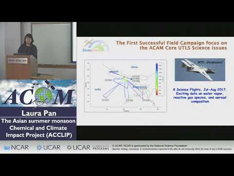 Laura Pan: The Asian summer monsoon Chemical and Climate Impact Project (ACCLIP)