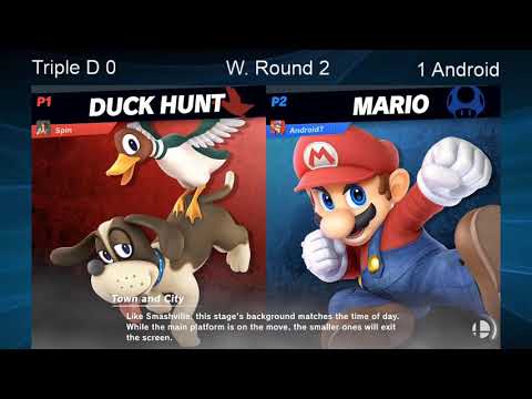 CWA Wifi Weekly 38 - Android (Mario, Yoshi) vs Spin (Duck Hunt) Winners Semifinals