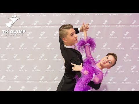 077 .  KRAJČA - FIALOVÁ/ Waltz/ MČR STT 2.2.2019/ Junior II./ 1.kolo