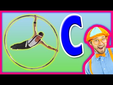 Learn the Alphabet for Toddlers - The Letter C Preschool Activity - Cyr Wheel