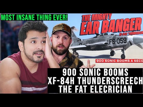 900 Sonic Booms Per Second - XF-84H Thunderscreech | CG reacts