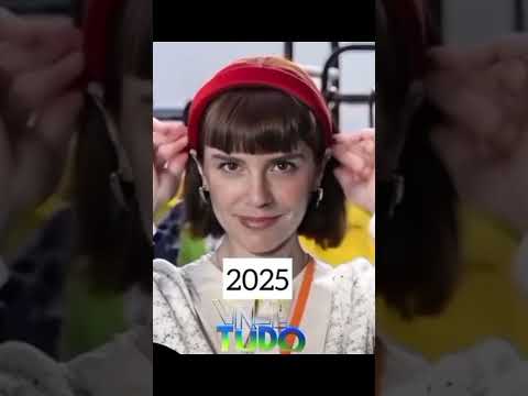 ELENCO VALE TUDO| TRANSIÇÃO 1988 x 2025 💚💙 #novelas #valetudo #remake #shots