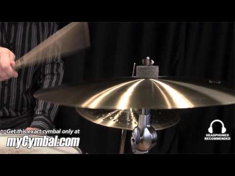 Vintage Paiste 16" Formula 602 Medium Flatride Cymbal - Played by Tim Shahady (9993016-031)