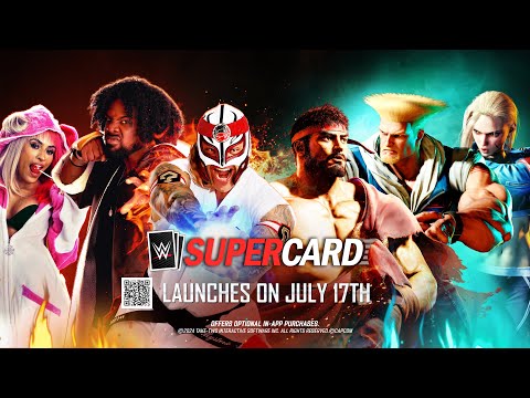 Street Fighter 6 Roster Teams Up With WWE Superstars For WWE SuperCard Crossover Event