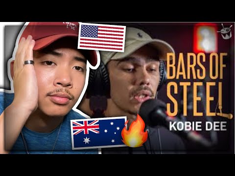 Kobie Dee | Bars of Steel AMERICAN REACTION! Australian Rap Drill | US / USA REACTS TO AUSTRALIA