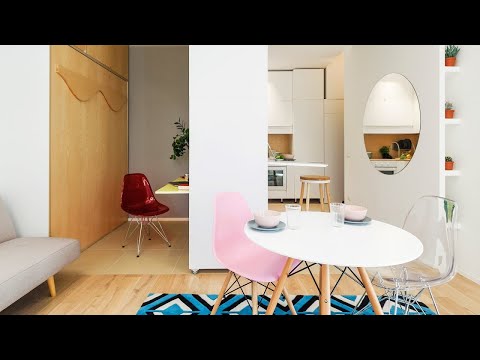 NEVER TOO SMALL  Flexible Milanese Micro Apartment - 30sqm/340sqft