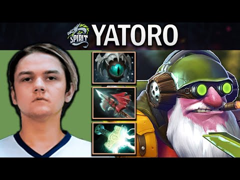 Sniper Dota 2 Gameplay Spirit.Yatoro with Madness and Skadi