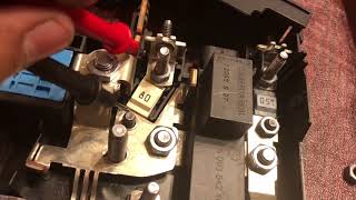 Prefuse Box Removal and fuse replacement Mercedes Benz C250/W204