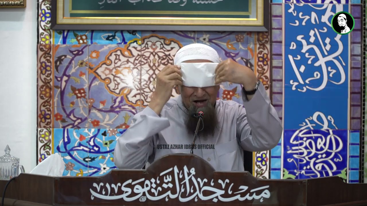 Tangan Berlapik Kain Telekung Ketika Sujud - Ustaz Azhar Idrus