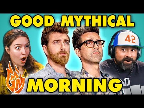 Adults React to Good Mythical Morning (GMM) Video