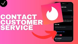 How to contact the customer service in Tinder