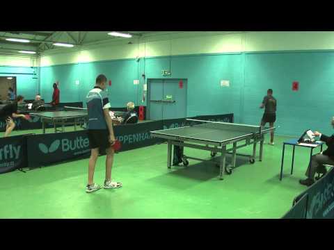 20140315 British Ligue - Kingfisher I v Greenhouse II (02) Marcus Giles v Joseph Langham-Ferreira