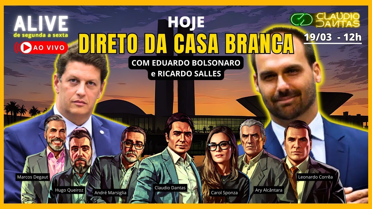 Entrevistas com Eduardo Bolsonaro e Ricardo Salles; análise da reforma da renda e cenário eleitoral