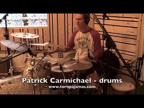 Patrick Carmichael on Drums - playing along to a percussion loop
