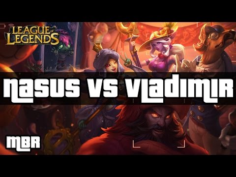 Archduke Nasus Vs Vladimir (Grasp Of The Undying) | League Of Legends | HD