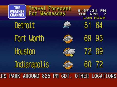 weatherstar 4000 simulator v4 - early spring t-storm, 4-7-20