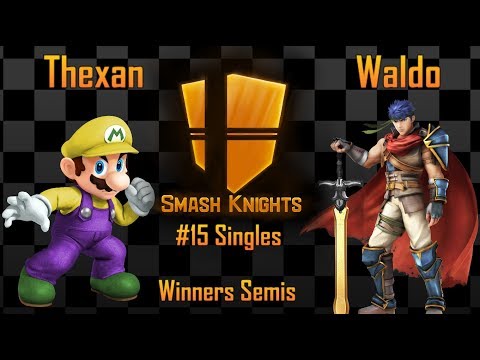 Smash Knights #15: Thexan(Mario, Fox) vs. Waldo(Ike) WS