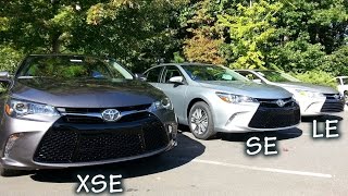Comparing 2015 Camry Models