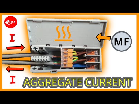Aggregate current and how does it affect MF junction boxes? - Wago 221