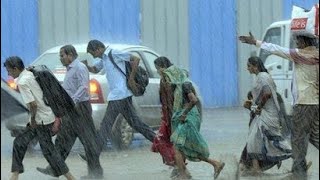preview picture of video 'Extremely Sudden Rain In Karkala Live'