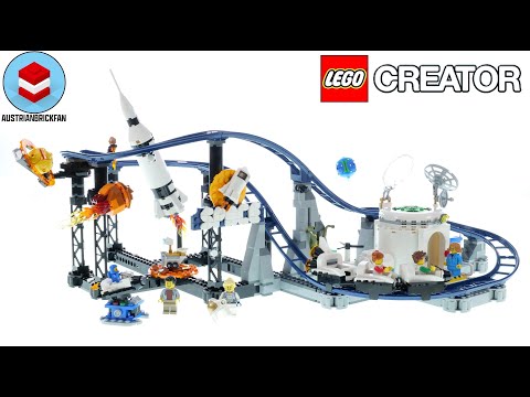 Vidéo LEGO Creator 31142 : Les montagnes russes de l’espace
