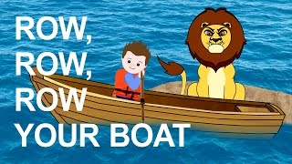Row, Row, Row Your Boat - Nursery Rhymes