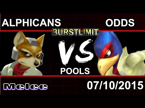 TEG | Alphicans (Fox) vs PMDepot | Odds (Falco) - Burst Limit Melee Pools