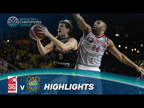 SIG Strasbourg  v Iberostar Tenerife - Highlights - Basketball Champions League