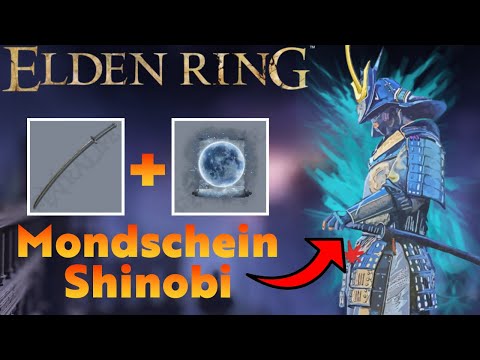Die wahrscheinlich BESTE ART den SAMURAI zu spielen | Mondschein Shinobi | Elden Ring Builds Deutsch
