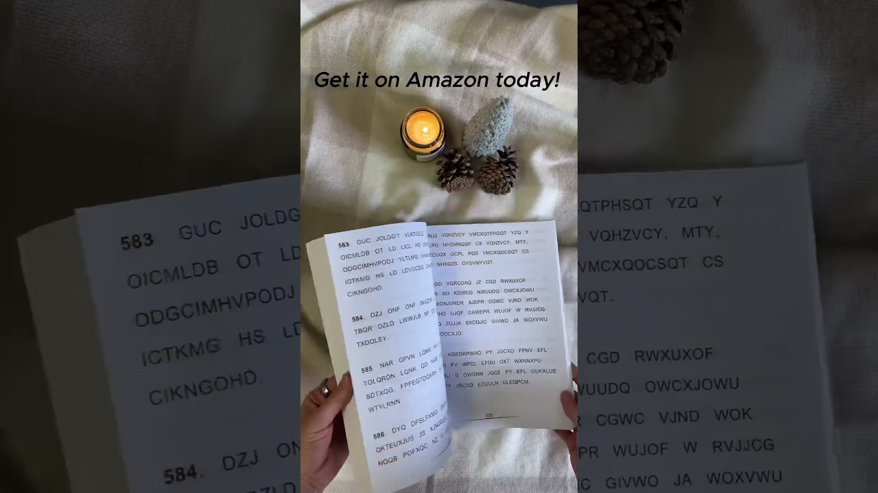 Explore the world of cryptograms! Perfect for puzzle lovers. Grab your copy today on Amazon! 🛒✨