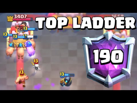 Getting Top 200 with Royal Hogs in Clash Royale