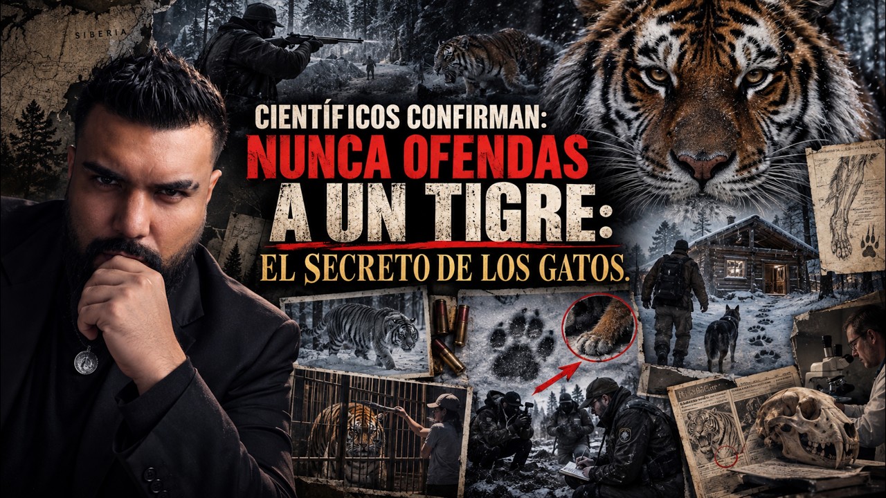 Científicos confirman: Nunca ofendas a un Tigre: El secreto de los Gatos