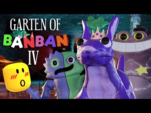 Garten of Banban 4 FULL Game Walkthrough with All Secrets (4K60FPS)
