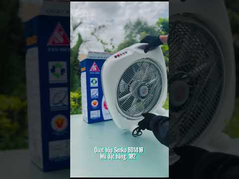 Quạt hộp Senko BD1410 47W 3 tốc độ gió màu Kem Cốm, Kem Môn, Kem Xám