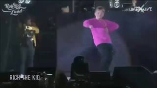 RICH THE KIDD BRINGS OUT SETH AT A SPLASHING CONCERT