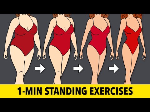 1-MINUTE STANDING EXERCISES TO LOSE WEIGHT