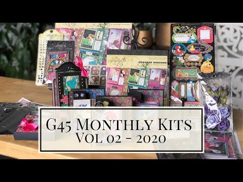 Graphic 45 Monthly Kits - Vol 02 2020
