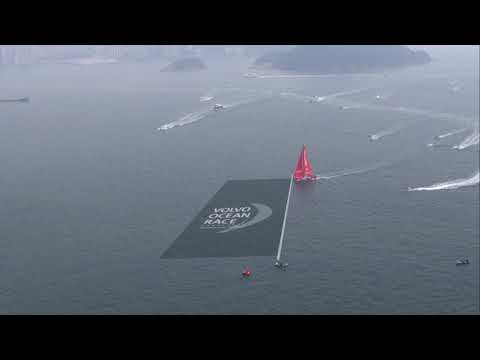 VOR 2017-18. Around Hong Kong Island Race.