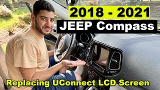 2022-2026 Jeep Compass 10.1-Inch Display: Black Screens, Programming