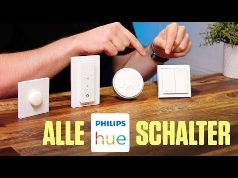 Philips Hue Lichtschalter im Vergleich: Smart Button, Dimmer, Tap und Friends of Hue
