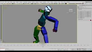 [3D MAX]- 상체&하체 휘두르기 원동력은? (What is the driving force behind swinging the upper and lower body?)